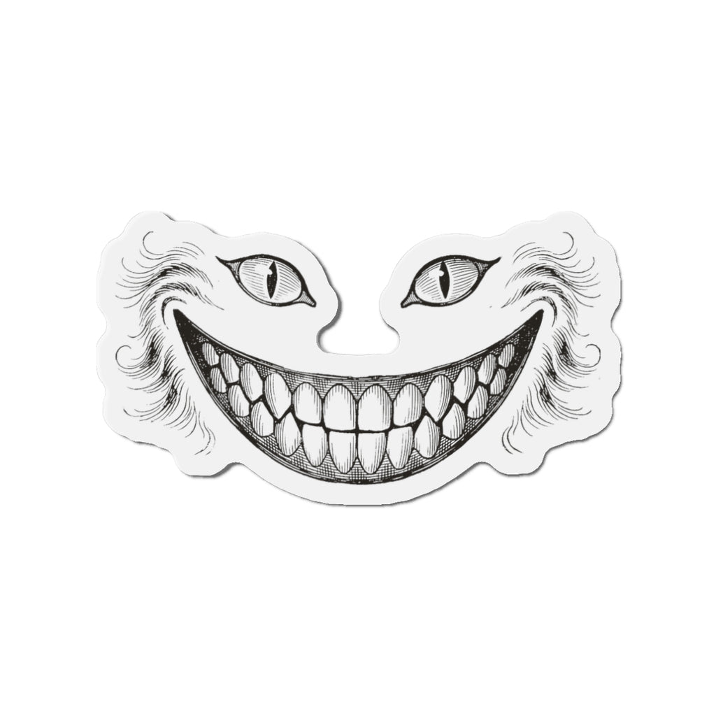 Cheshire Cat Die-Cut Magnet