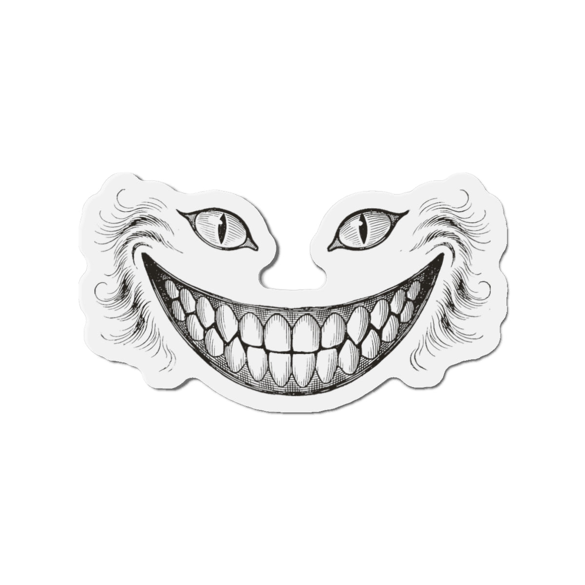 Cheshire Cat Die-Cut Magnet