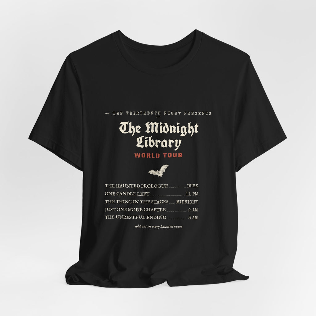 The Midnight Library Gothic Tour T-Shirt