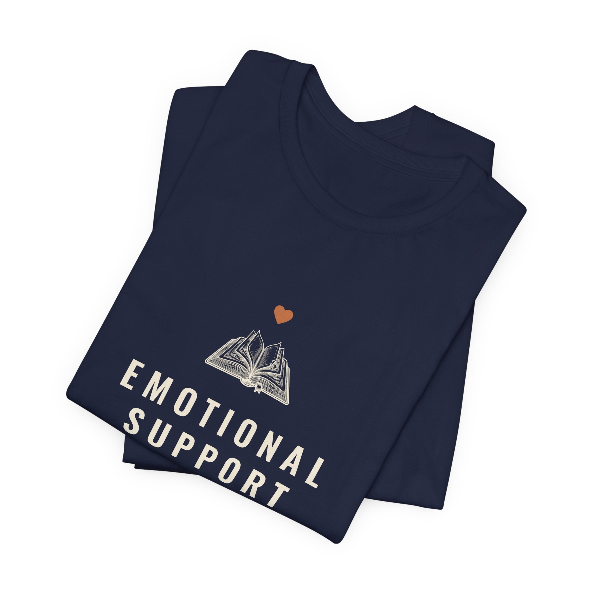 Emotional Support Book T-Shirt