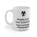 Winged Tattooed Emotionally Unavailable Mug
