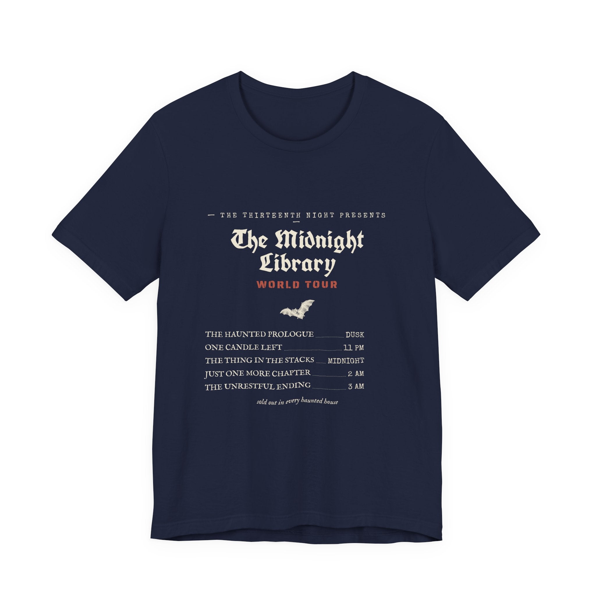 The Midnight Library Gothic Tour T-Shirt
