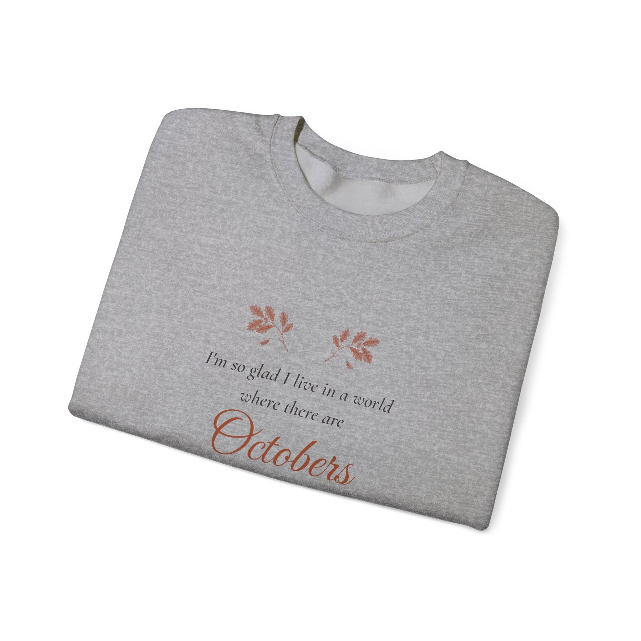 Anne of Green Gables World Where There Are Octobers Sweatshirt