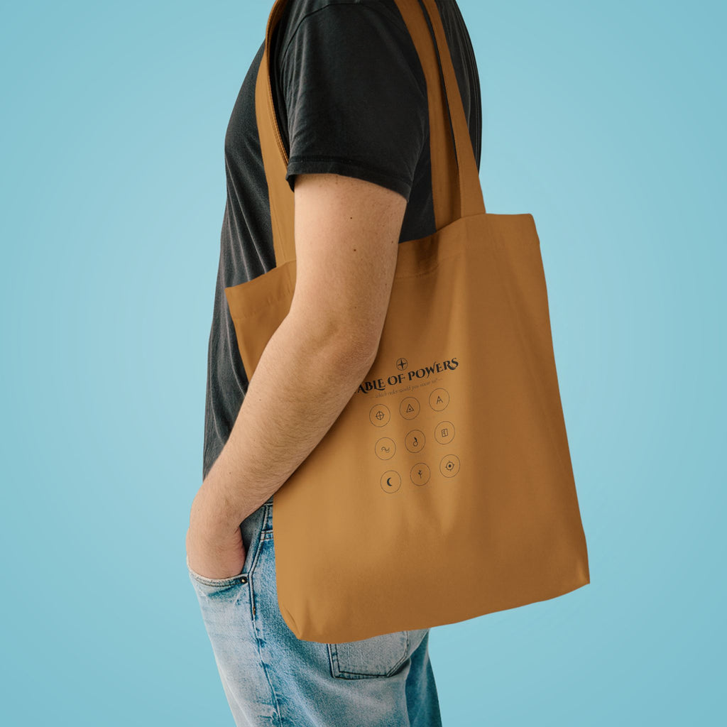 Table of Powers Fantasy Sigil Canvas Tote