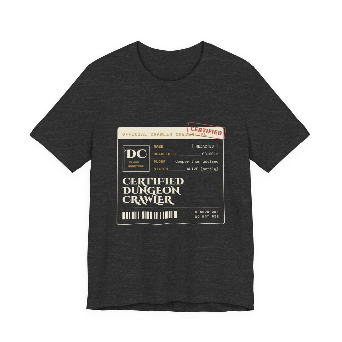 Certified Dungeon Crawler T-Shirt