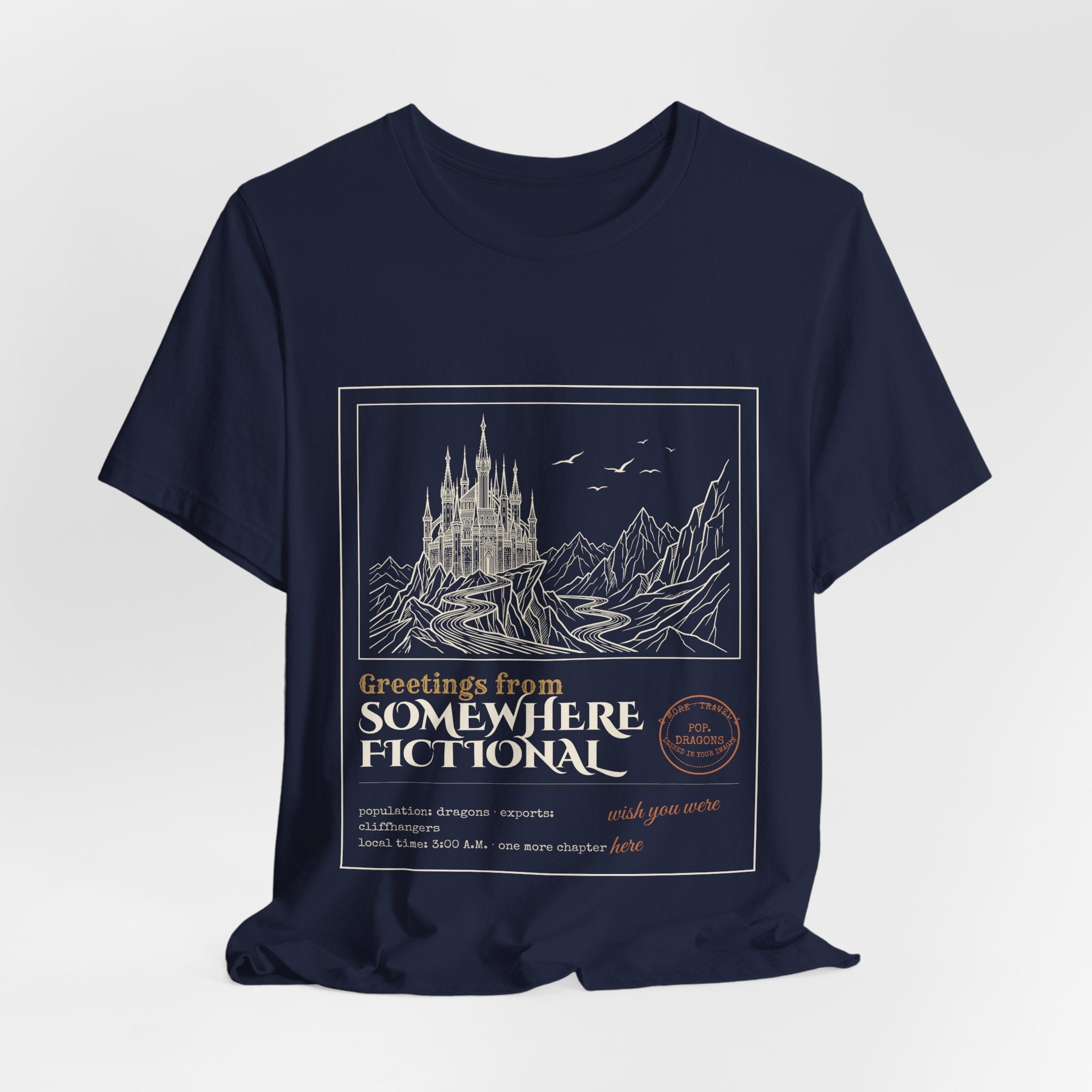 Greetings From Somewhere Fictional T-Shirt