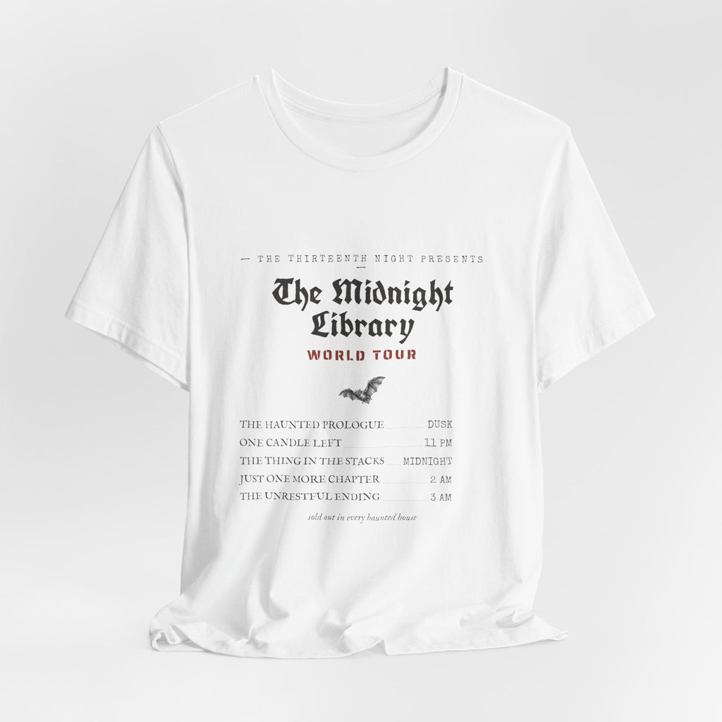 The Midnight Library Gothic Tour T-Shirt