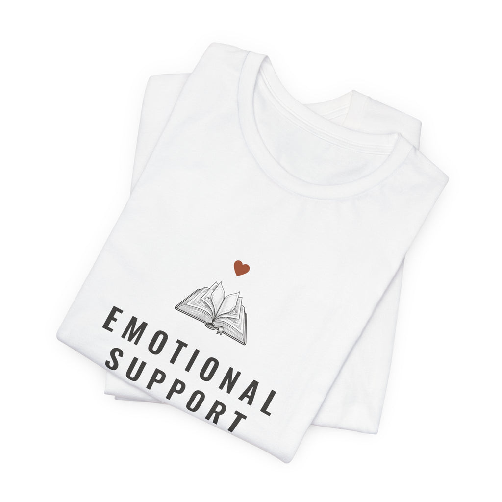 Emotional Support Book T-Shirt