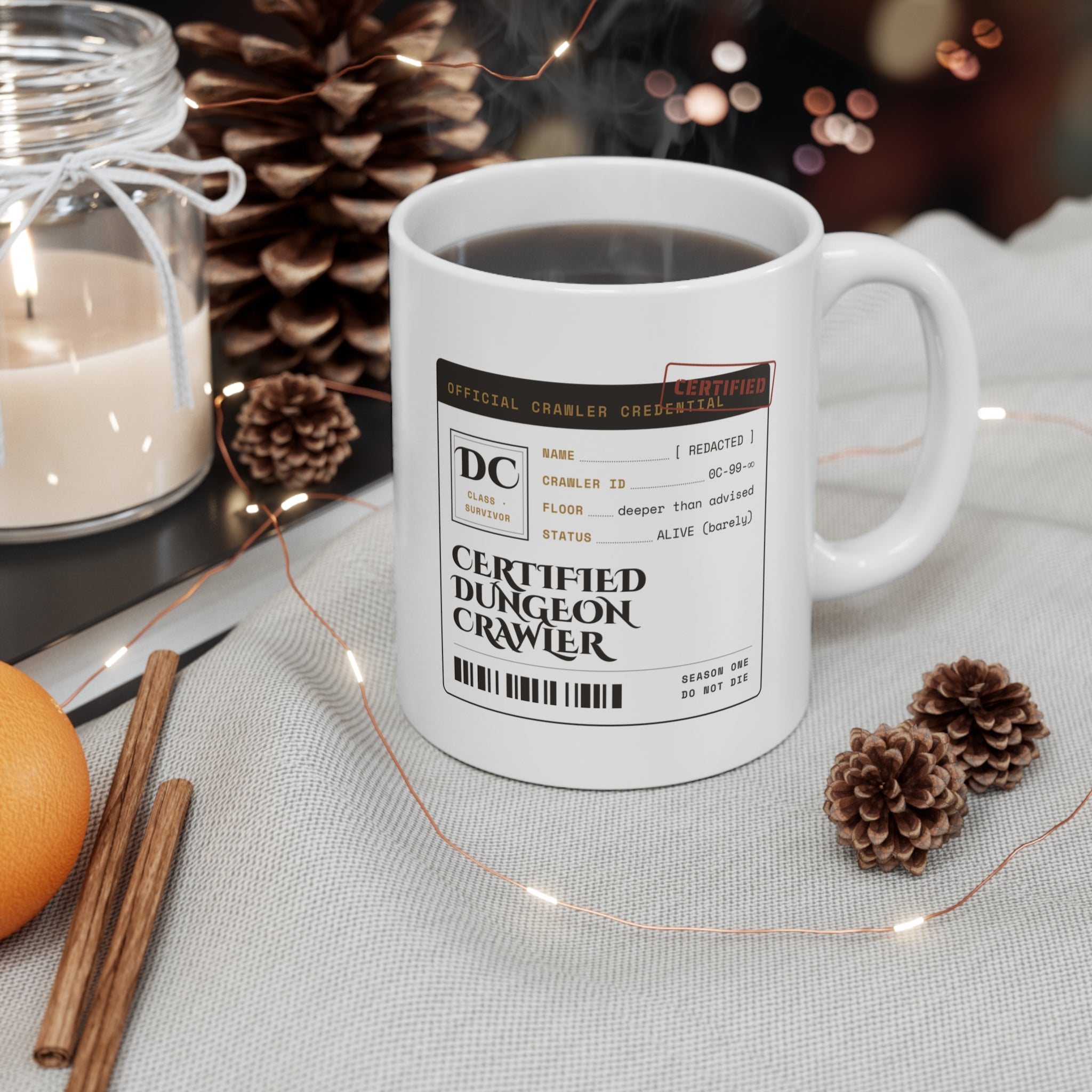 Certified Dungeon Crawler Mug