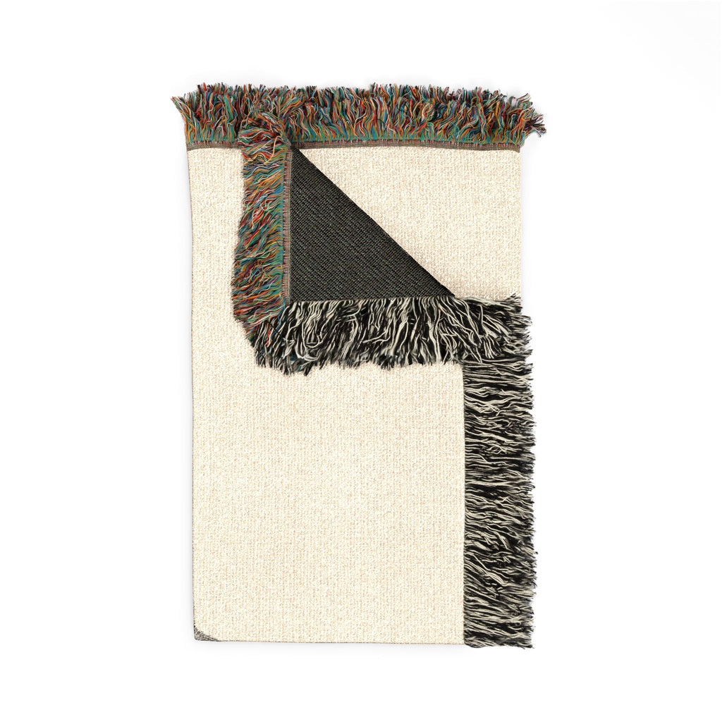 Emotional Support Book Woven Blanket