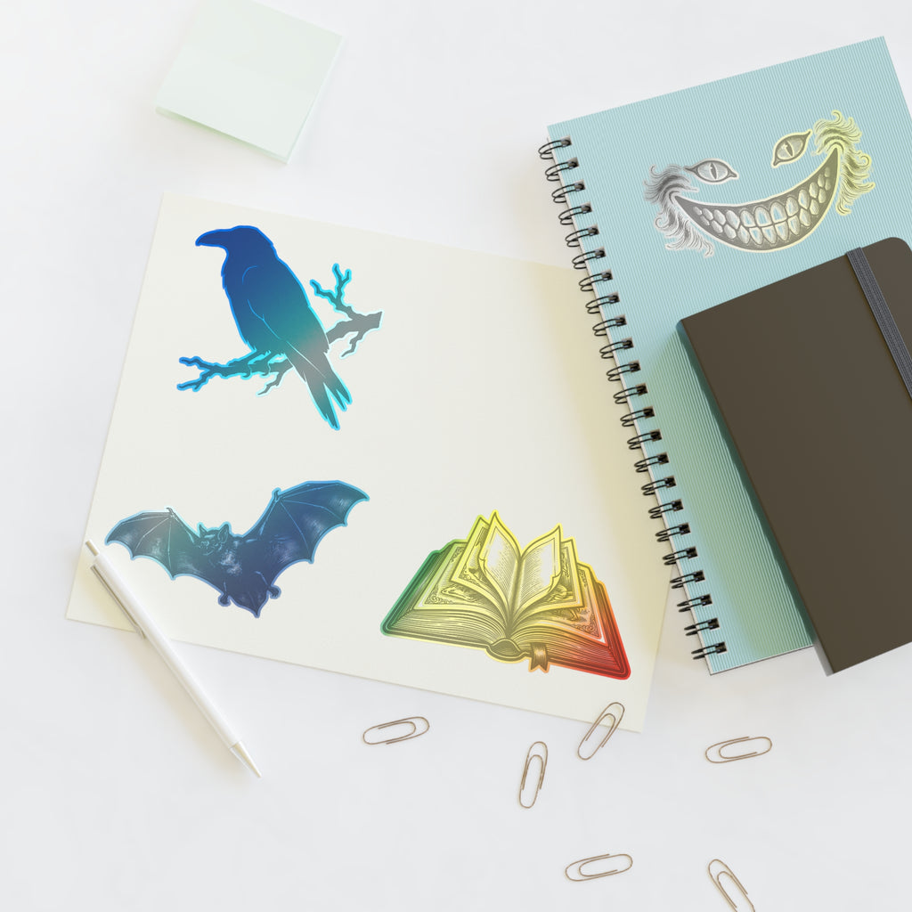 Bookish Motifs Sticker Sheet