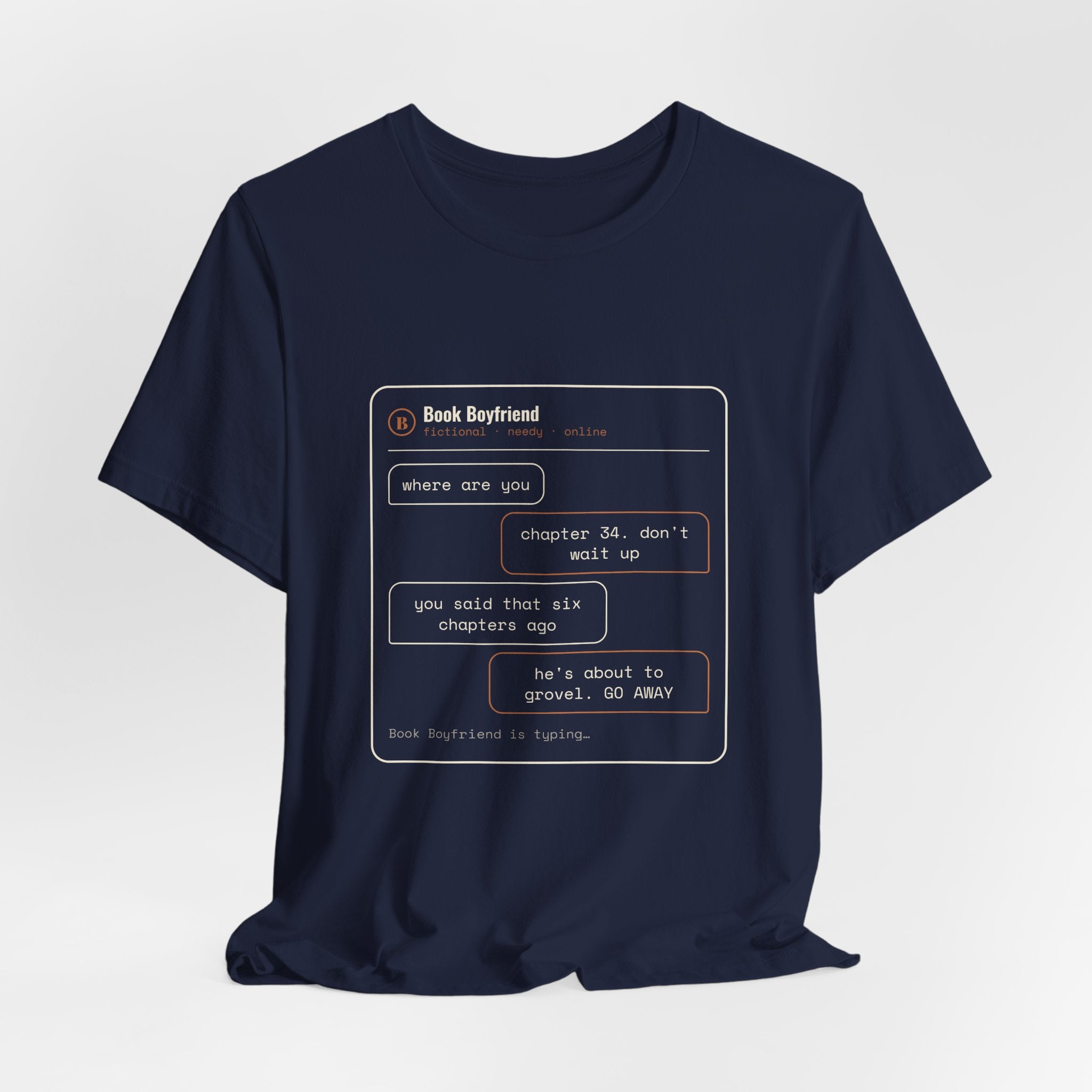Read Receipts From a Book Boyfriend T-Shirt