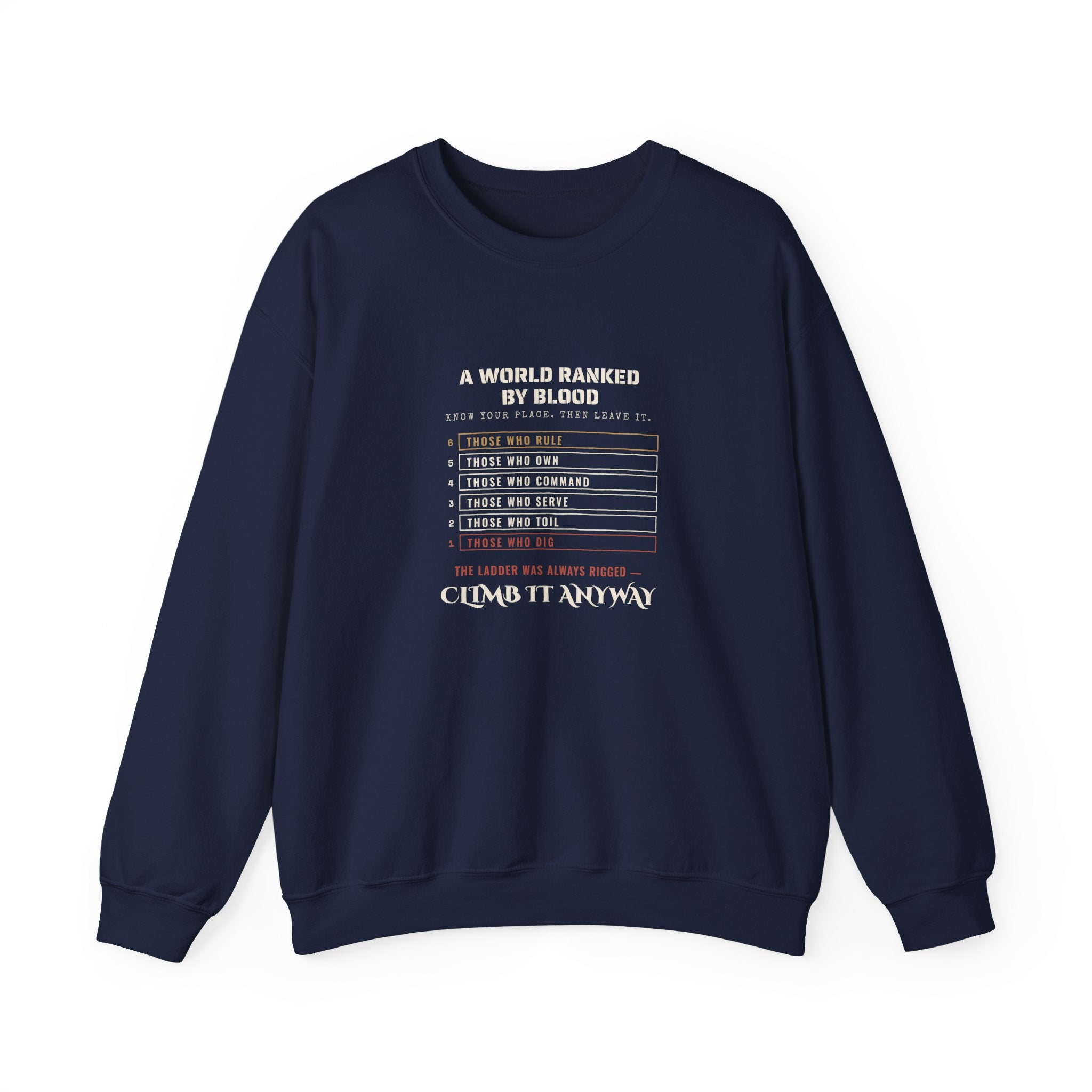 A World Ranked by Blood Sweatshirt