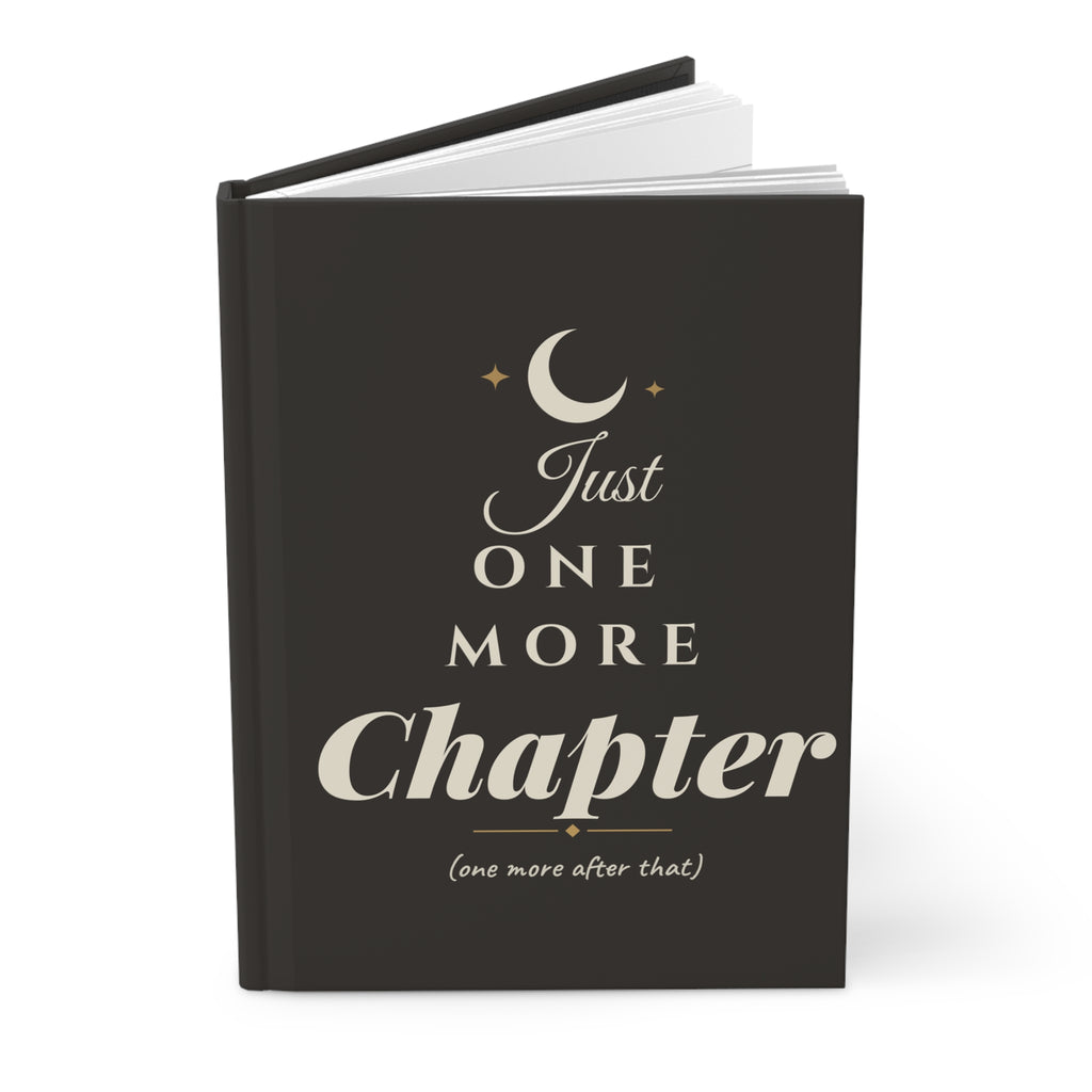 Just One More Chapter Hardcover Journal
