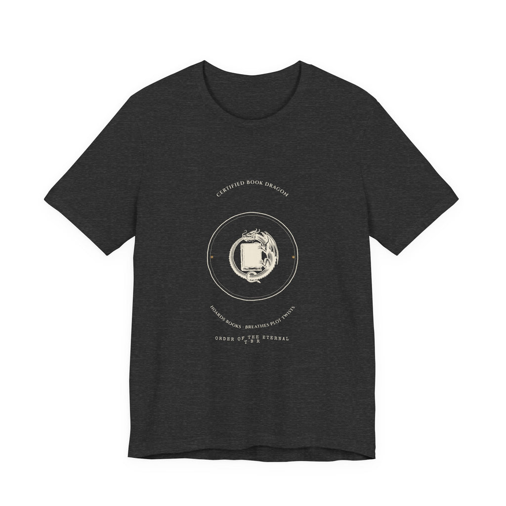 Certified Book Dragon Vintage Crest T-Shirt