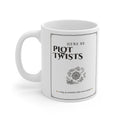 Here Be Plot Twists Fantasy Map Mug