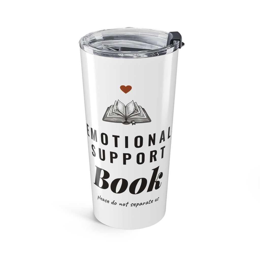 Emotional Support Book Skinny Tumbler