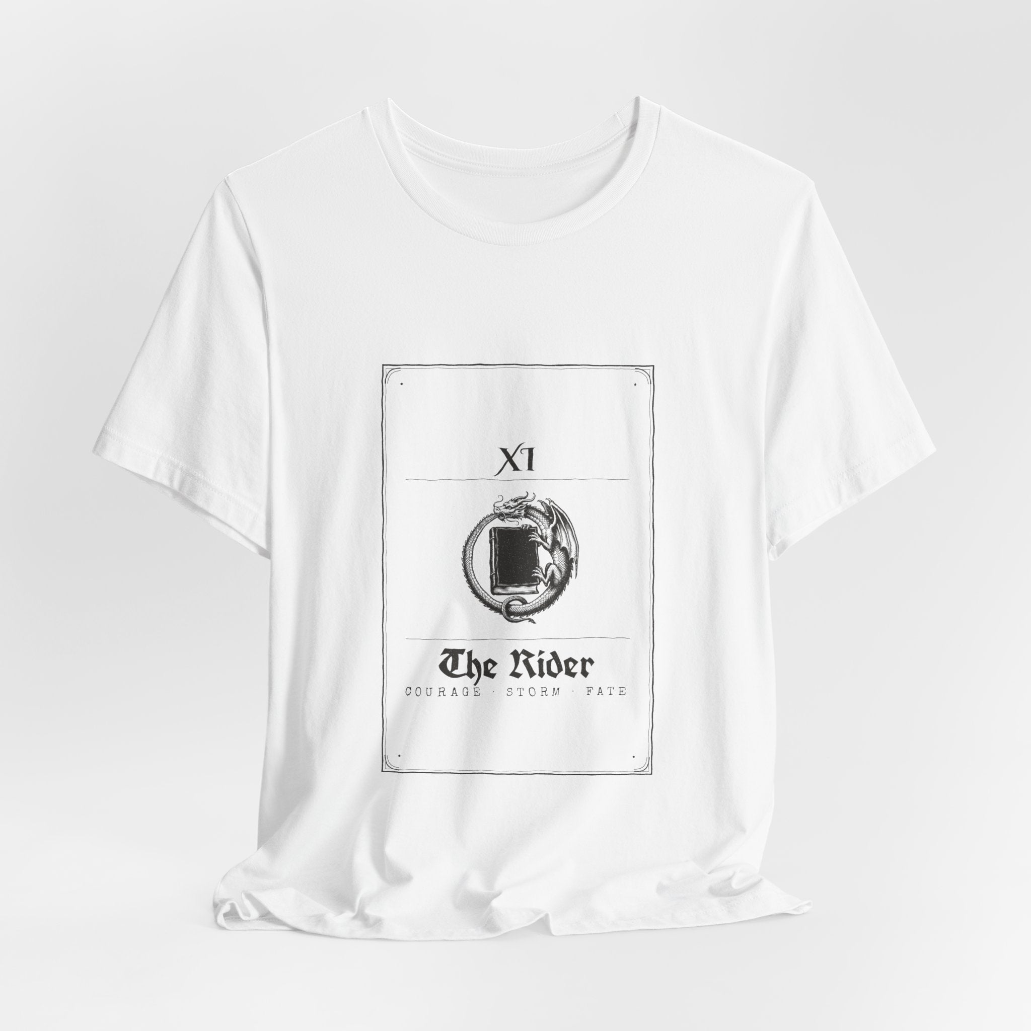 The Rider Tarot Card Dragon Reader T-Shirt