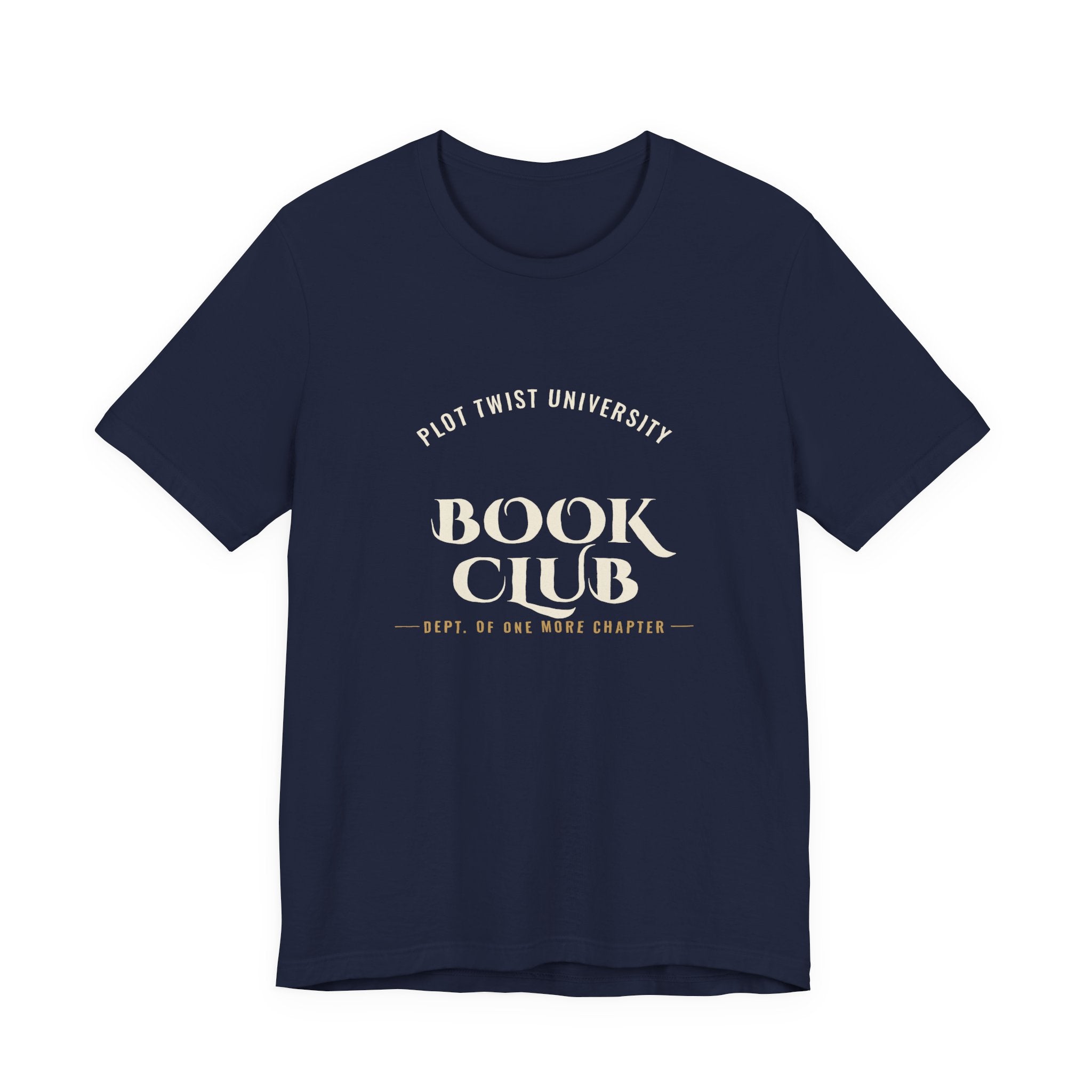 Plot Twist University Book Club Varsity T-Shirt