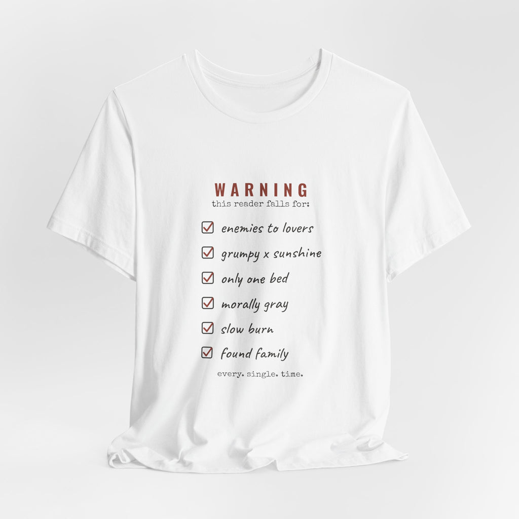 Romance Trope Checklist T-Shirt