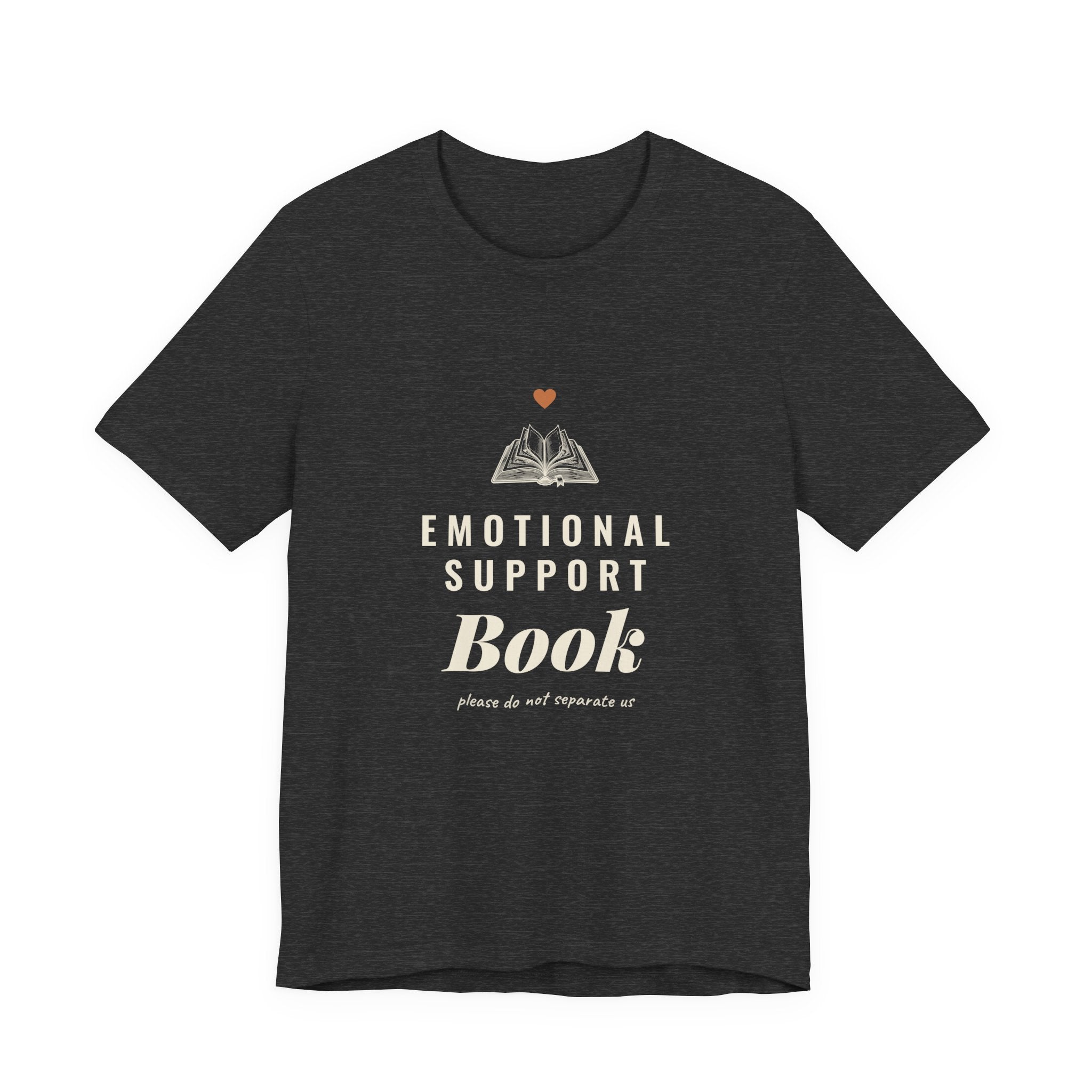 Emotional Support Book T-Shirt