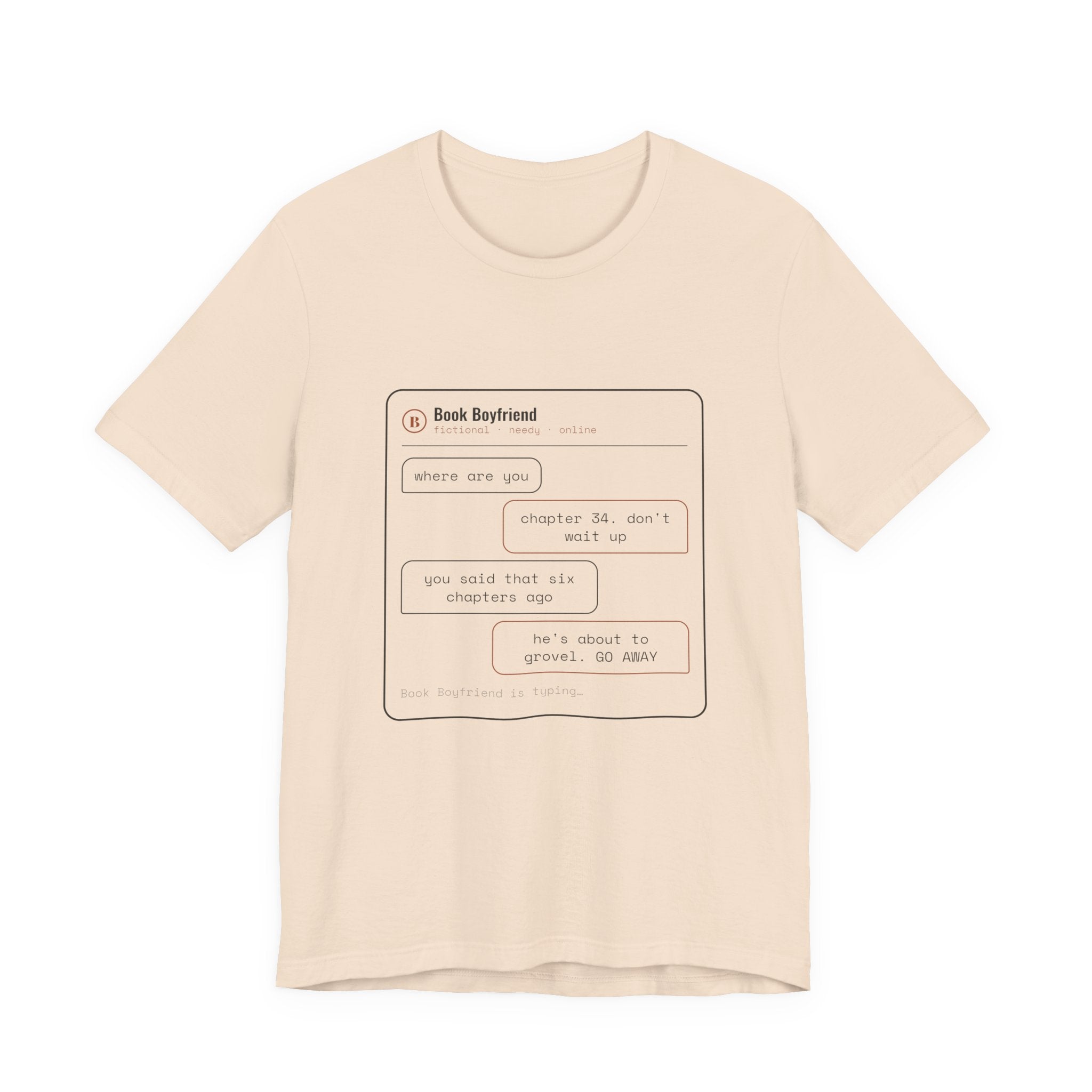 Read Receipts From a Book Boyfriend T-Shirt