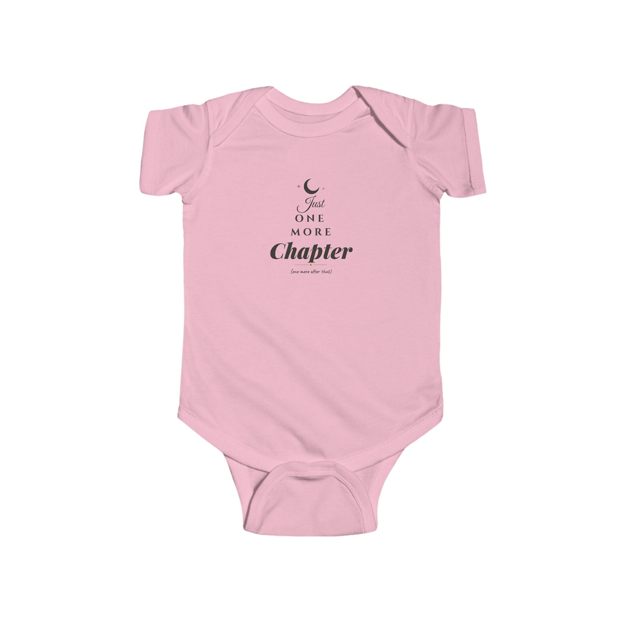 Just One More Chapter Baby Bodysuit