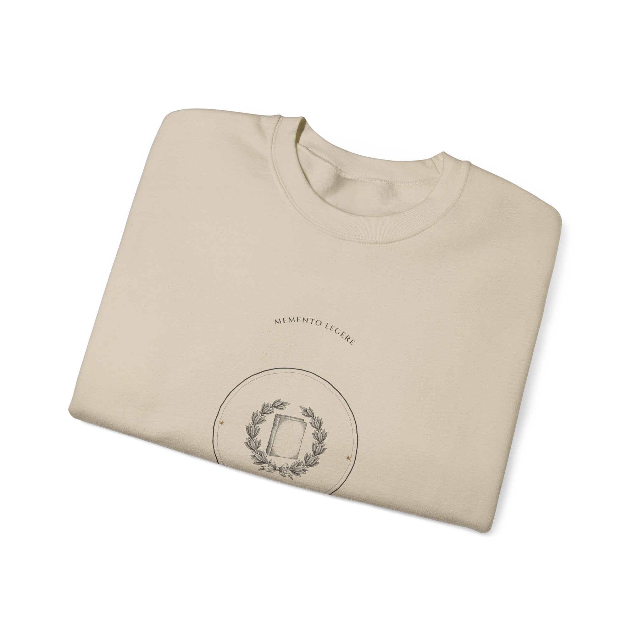 Memento Legere Dark Academia Seal Sweatshirt