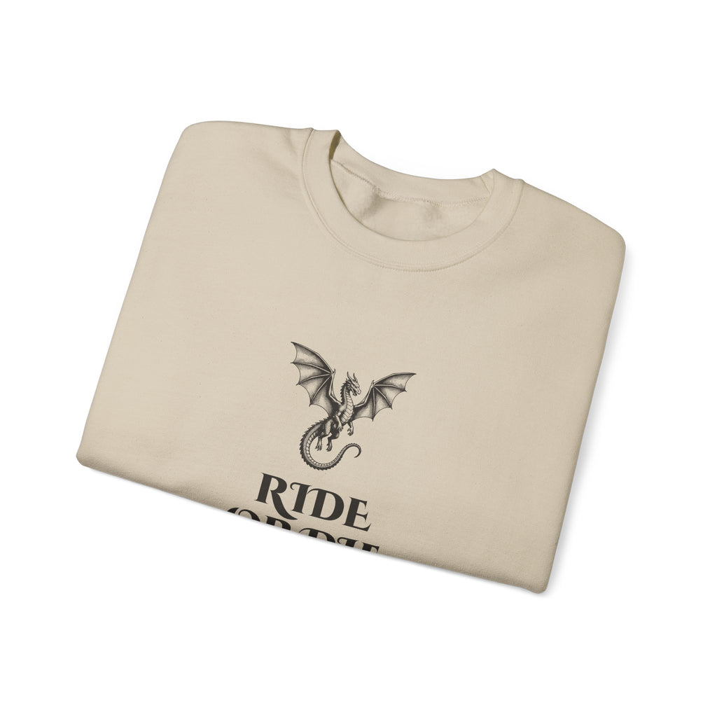 Ride or Die Dragon Rider Sweatshirt