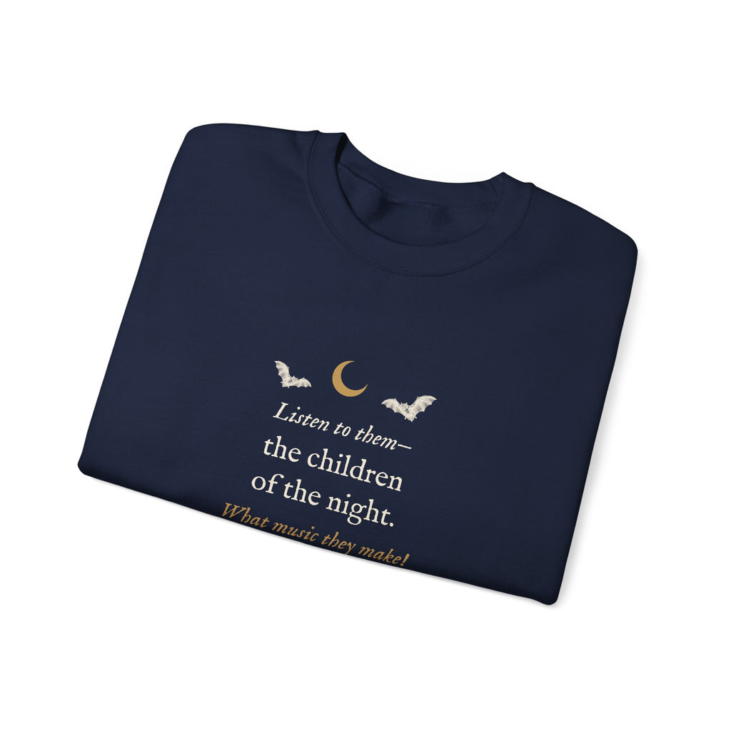 Dracula Children of the Night Sweatshirt