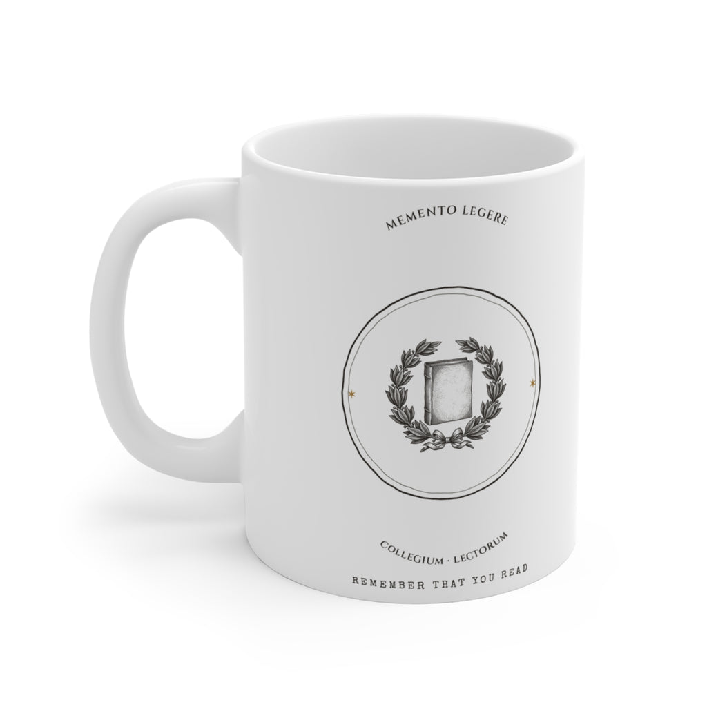 Memento Legere Dark Academia Seal Mug
