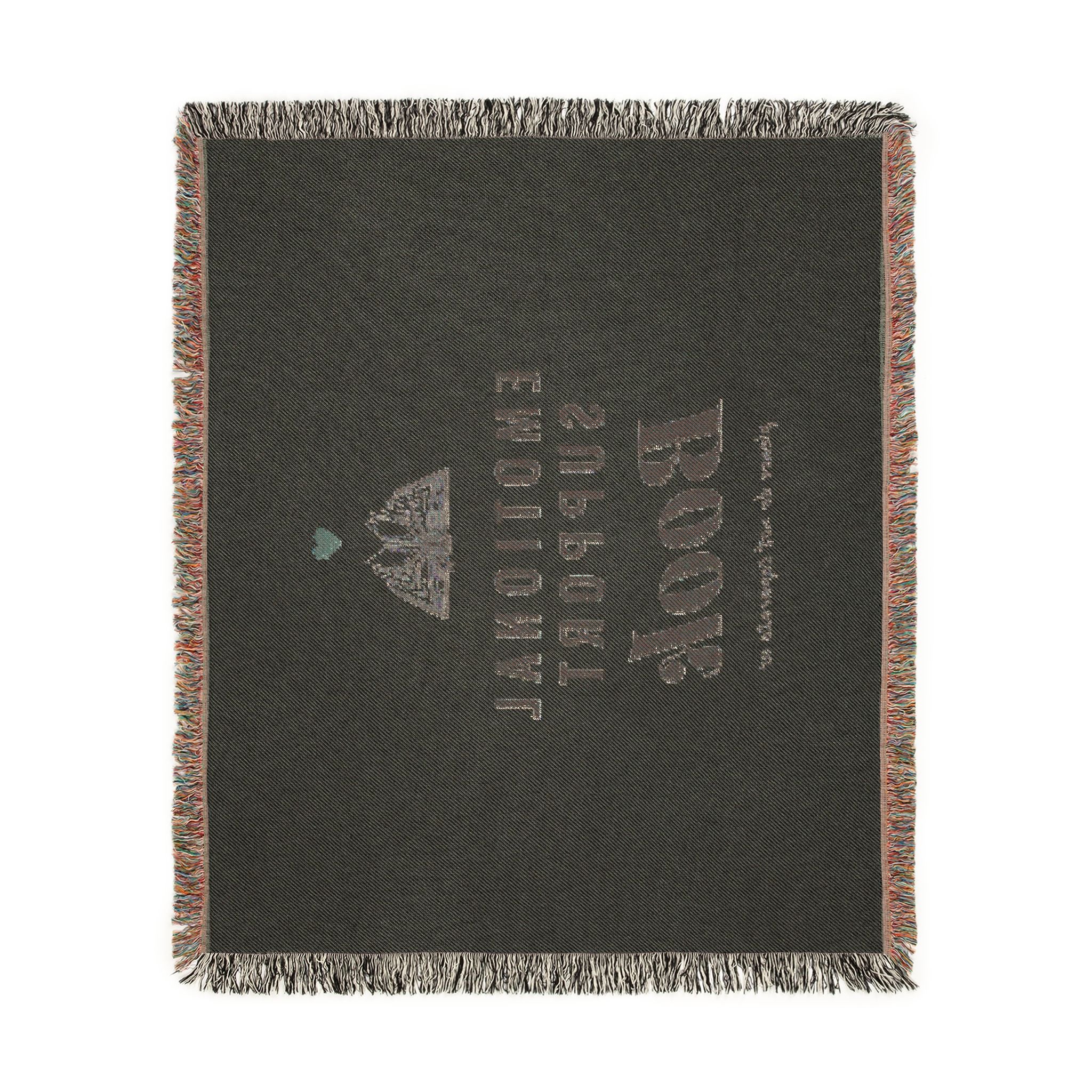 Emotional Support Book Woven Blanket