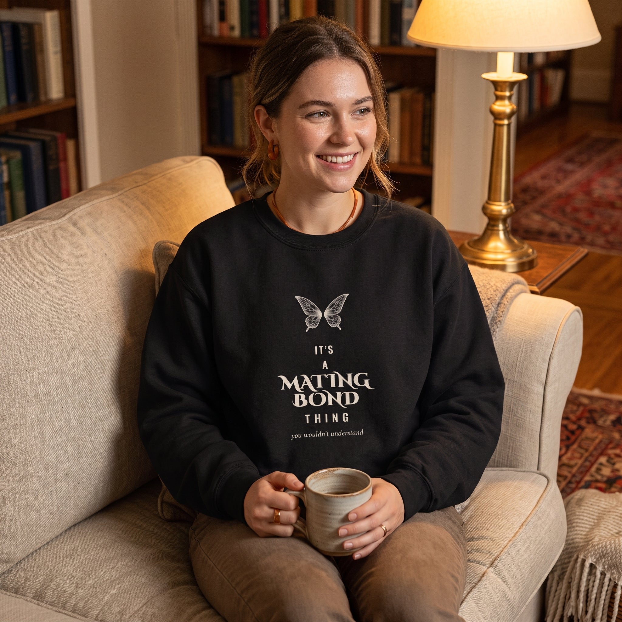 It's a Mating Bond Thing — sweatshirt worn by a reader