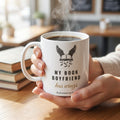 My Book Boyfriend Has Wings — mug in a reader’s hands
