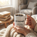 Emotionally Attached to Fictional Characters — mug in a reader’s hands