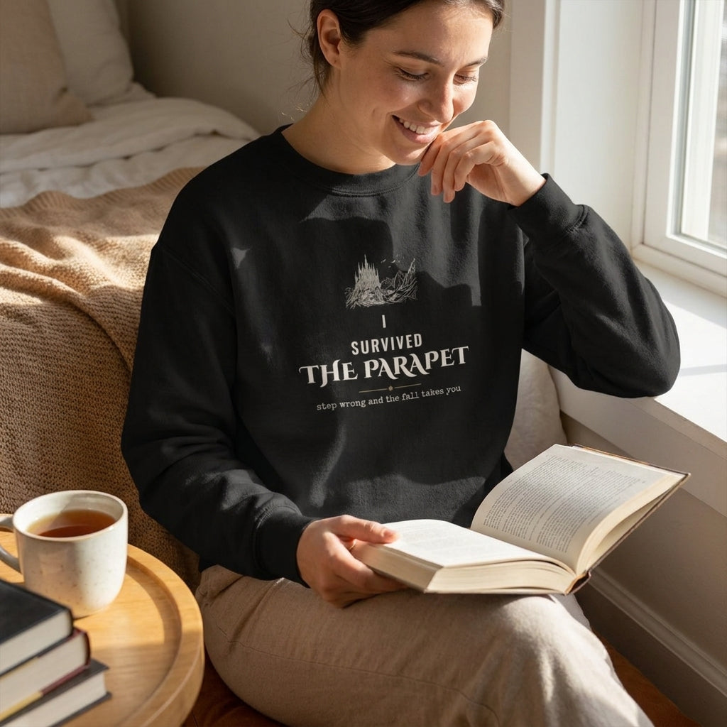 I Survived the Parapet — sweatshirt worn by a reader