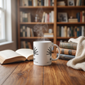 Rise or Rust — the morning breaks for readers who reach — mug in a reader’s hands