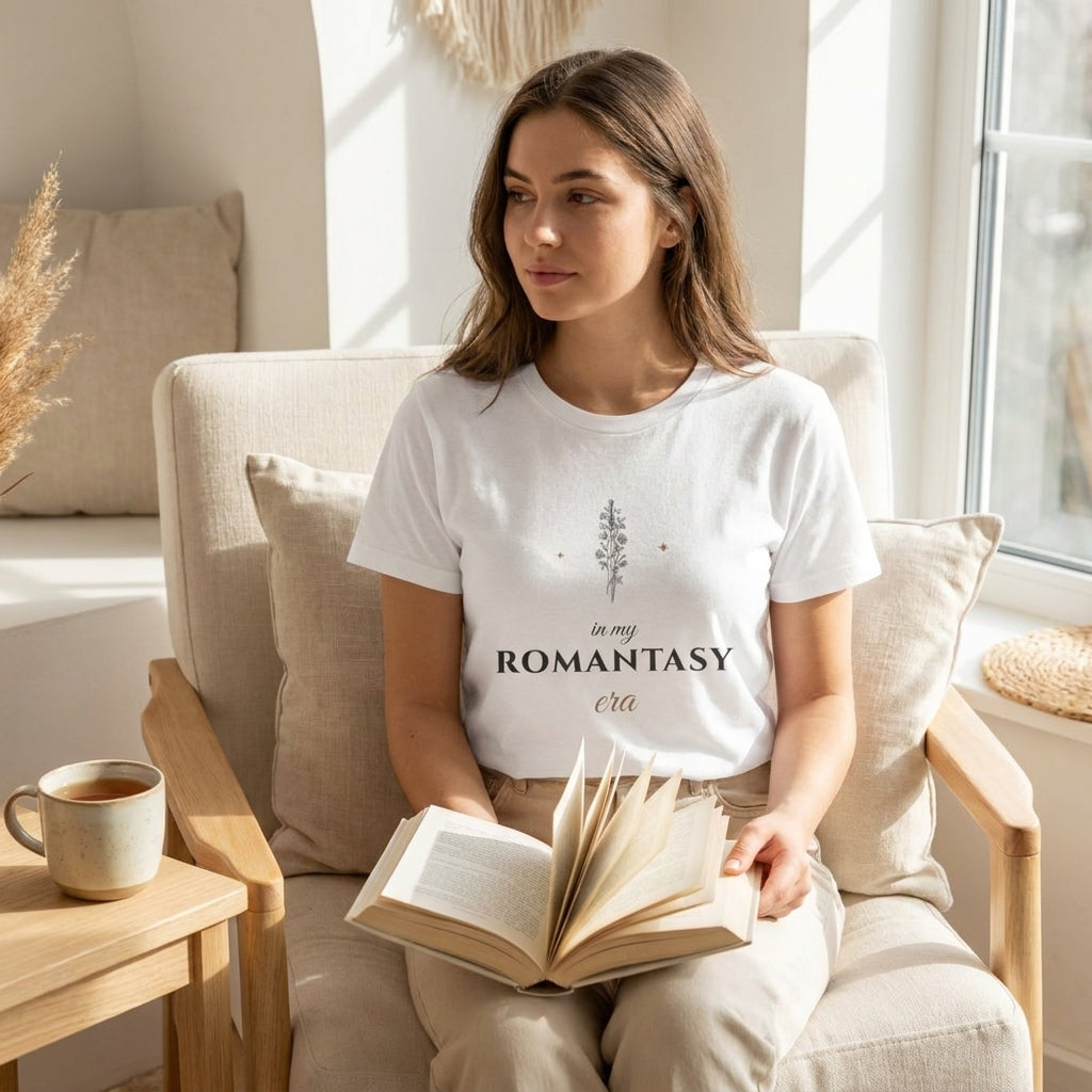 In My Romantasy Era — t-shirt worn by a reader